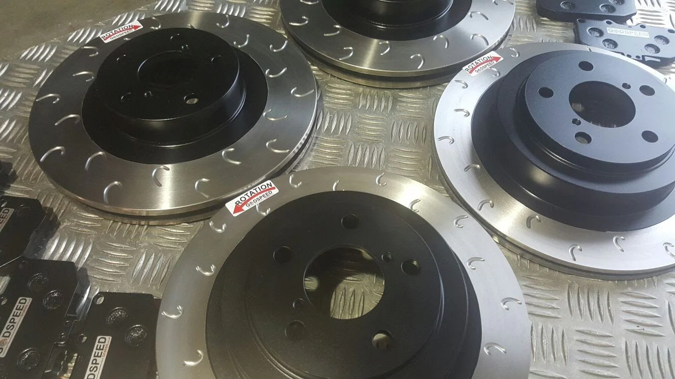 Subaru 2001+ WRX F&R G Hook Discs & Kevlar Pads