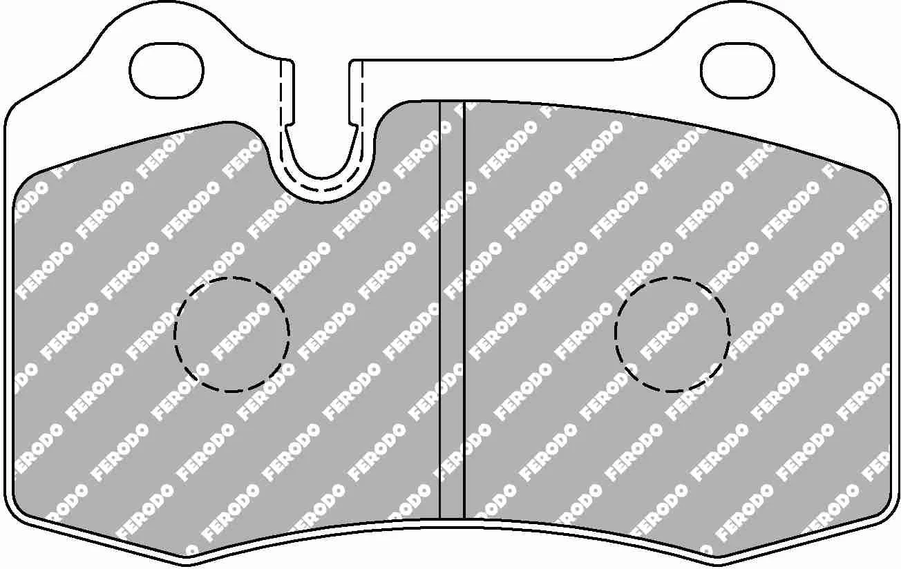 Peugeot 208 GTI 30th/BPS Front Ferodo DS2500 Pads - Image 2