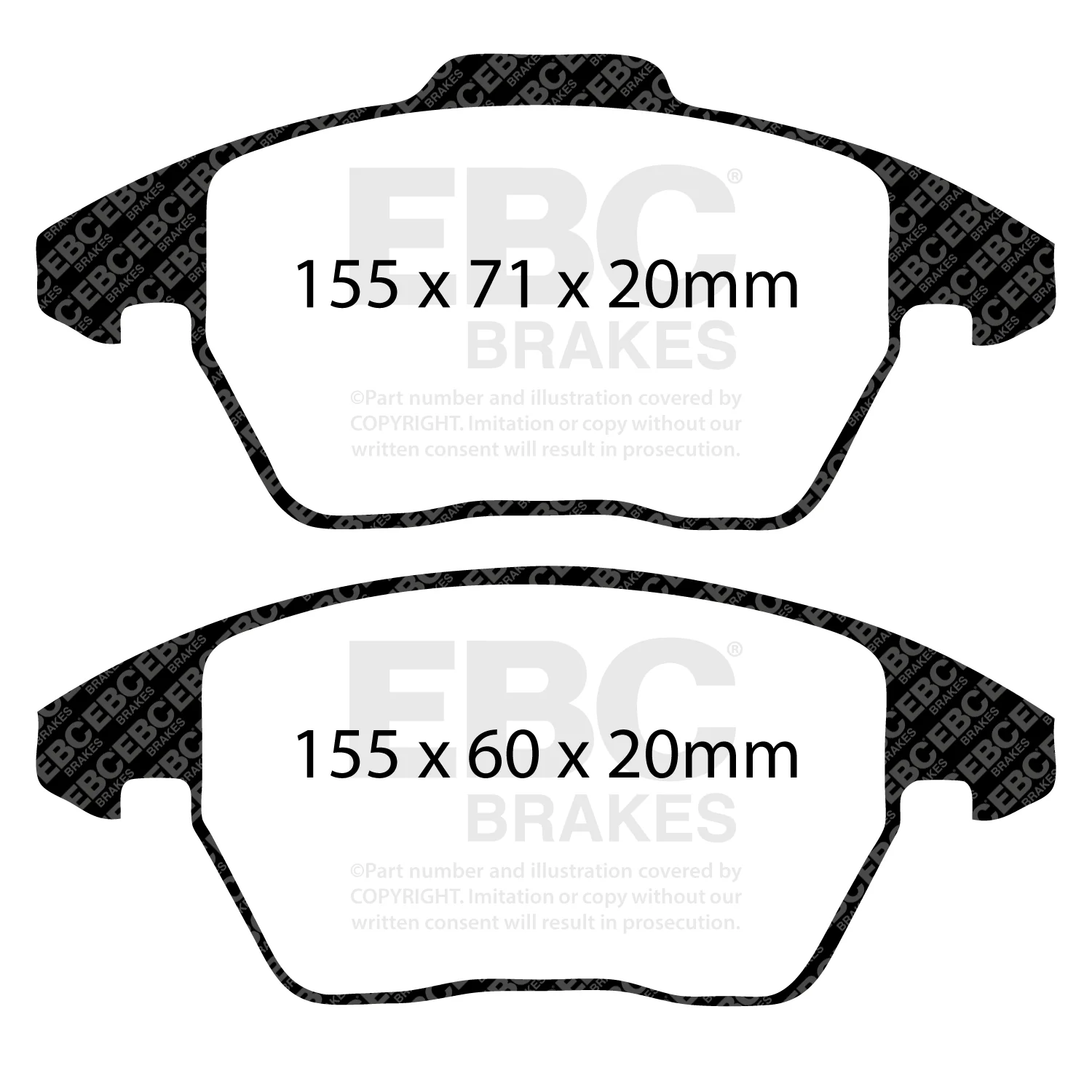 208 GTI Front Yellowstuff Pads - Image 2
