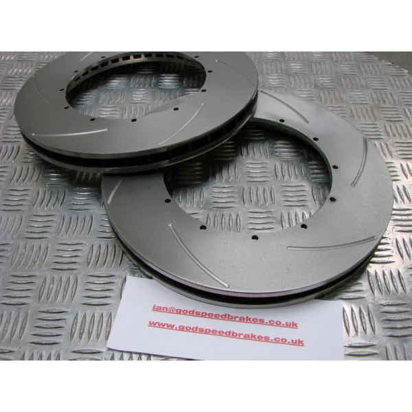 Subaru 335mm Big Brake Kit Replacement Grooved Discs