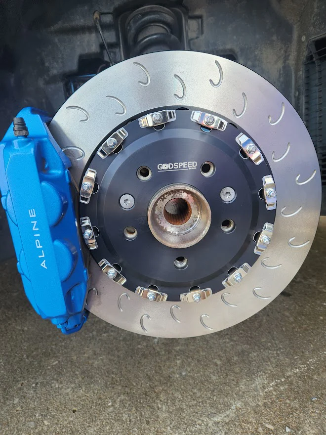 Alpine A110 Front 330mm Disc and Bell Conversion - Image 3