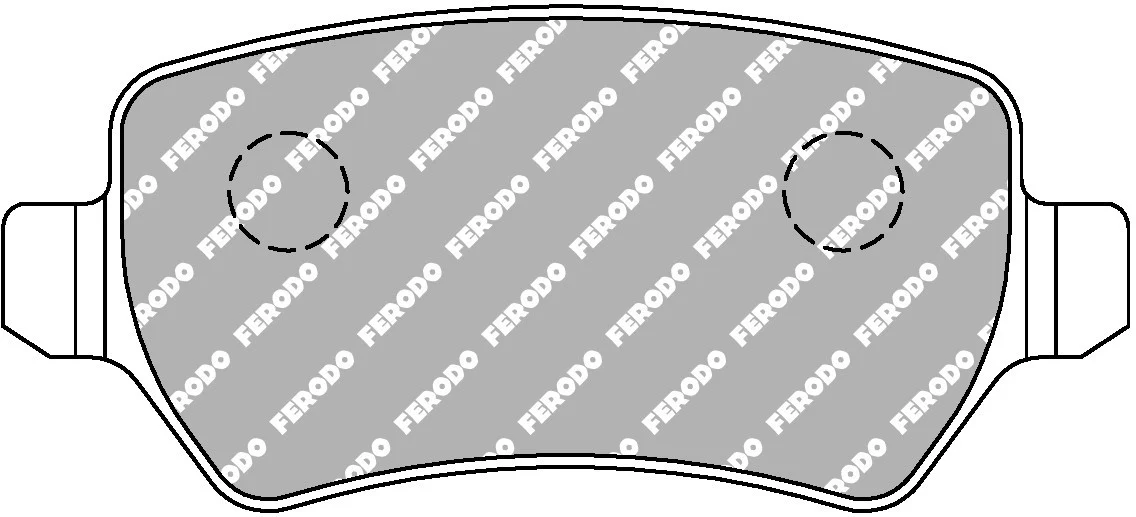 Vauxhall Astra H VXR Rear Ferodo DS2500 Pads