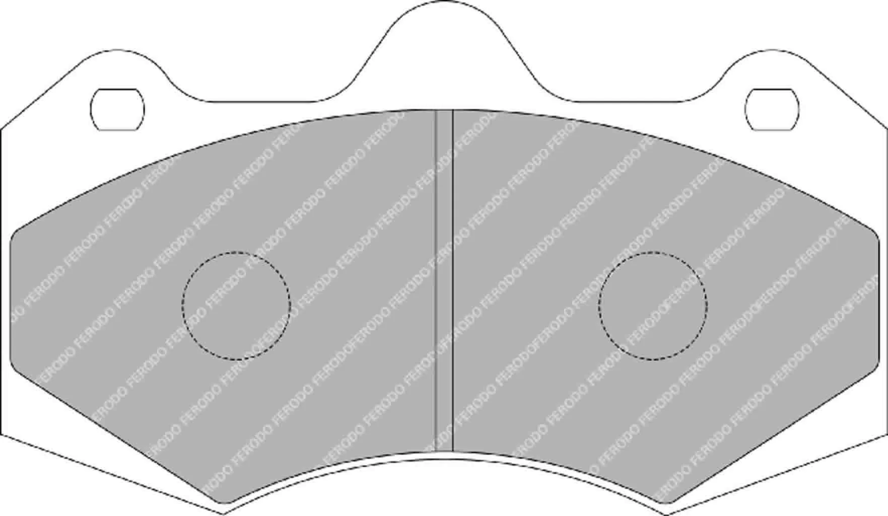 CL RC5+ CP7040 6 Pot Caliper Pads