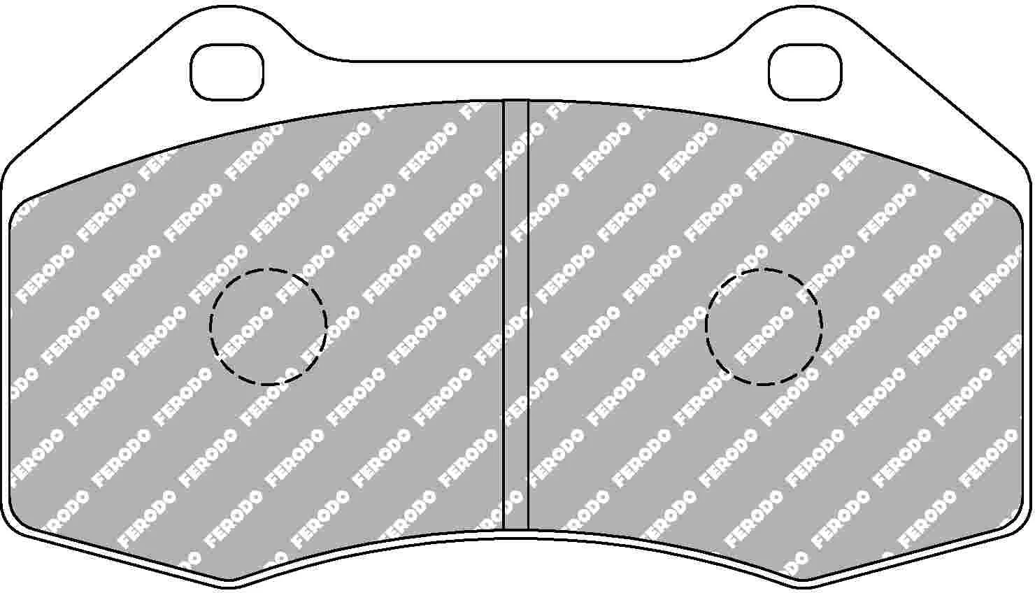 Renault Clio 3 RS Front Ferodo DS1.11 Pads