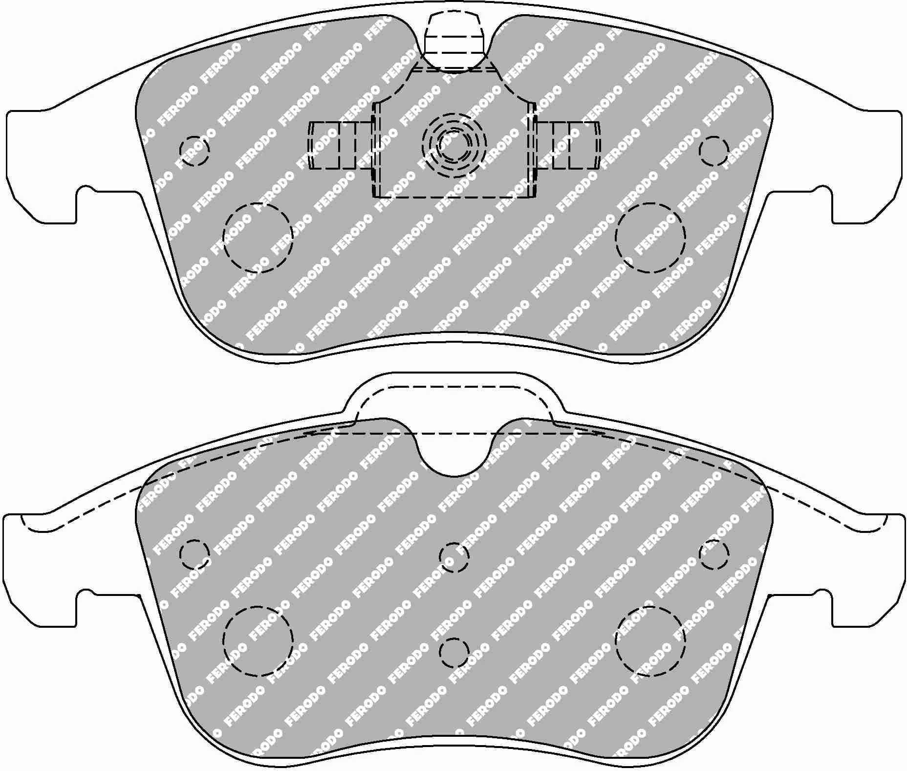 Renault Clio 4 RS Front Ferodo DS2500 Pads