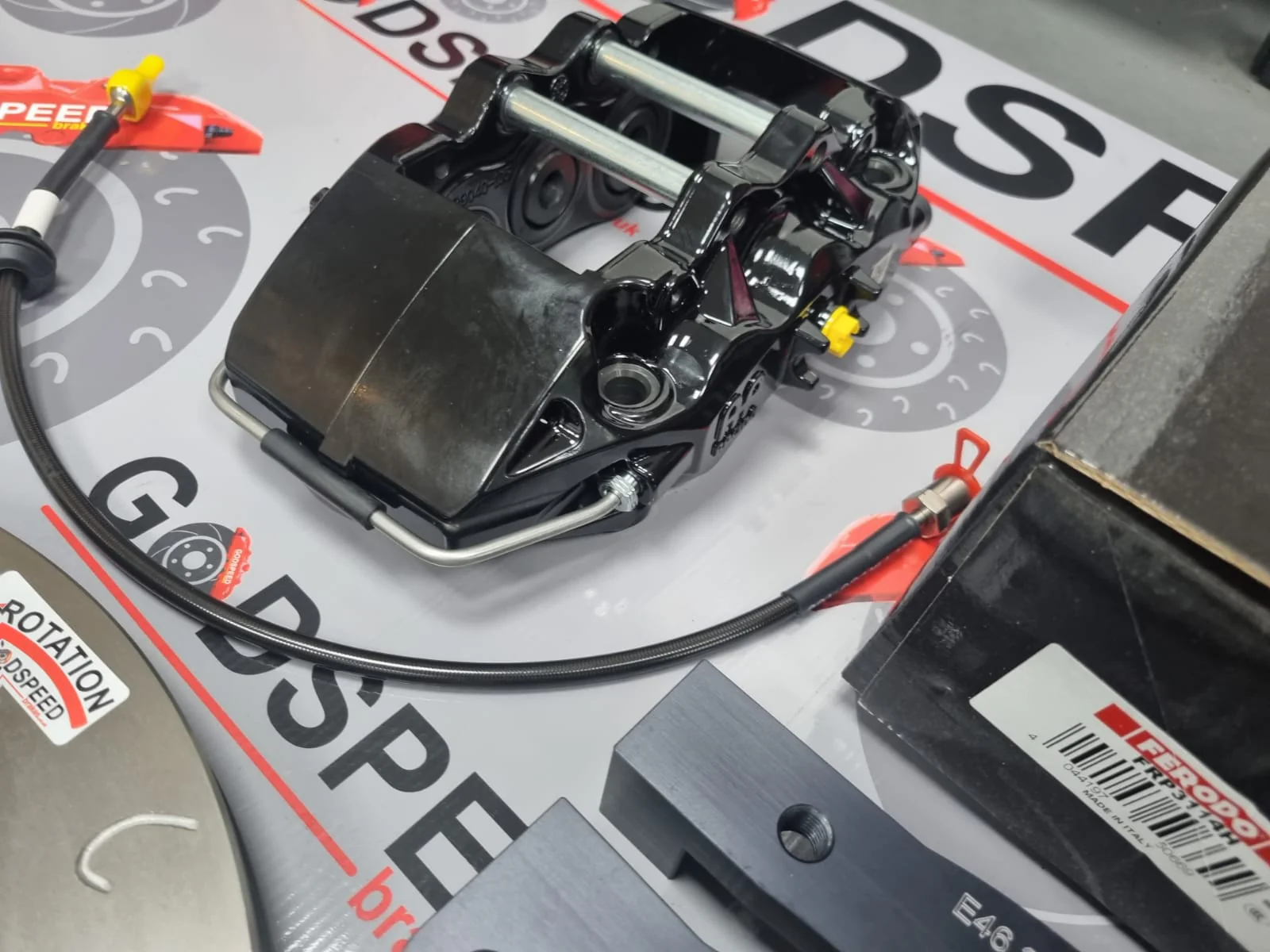 BMW E46 M3 Godspeed 356mm 6 Pot Kit - Image 7
