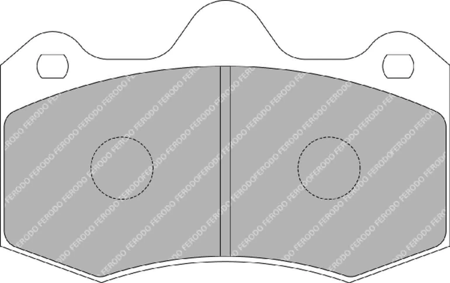 Ferodo DS2500 CP6600 Pads