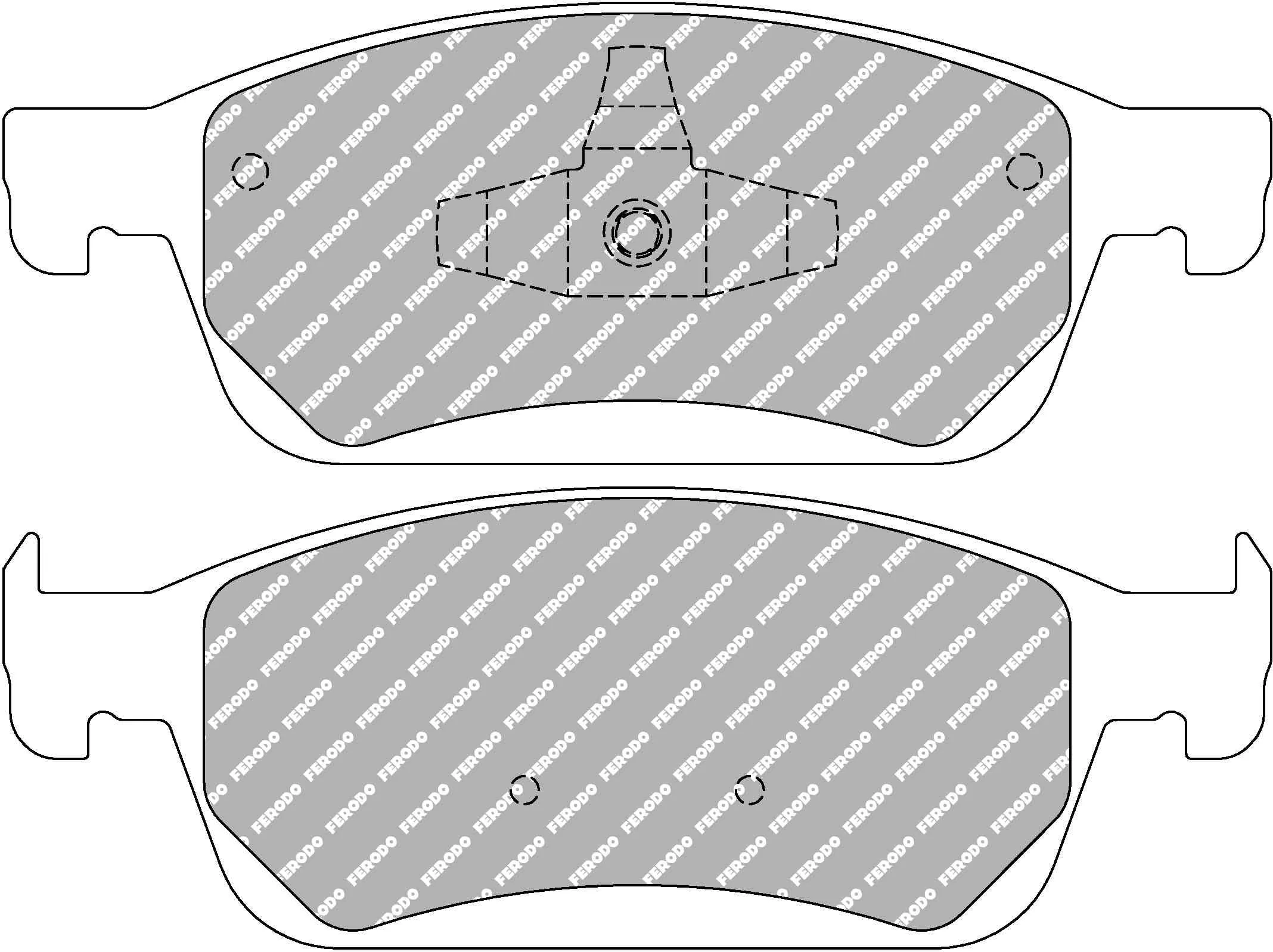 Ford Focus MK 3 ST Front Ferodo DS2500 Pads