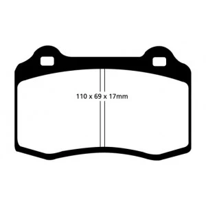 Ford Focus MK1 RS Bluestuff NDX Front Pads - Image 2