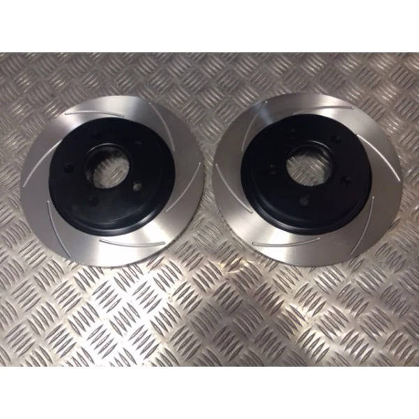 Ford Focus RS Mk2 Rear Grooved Discs
