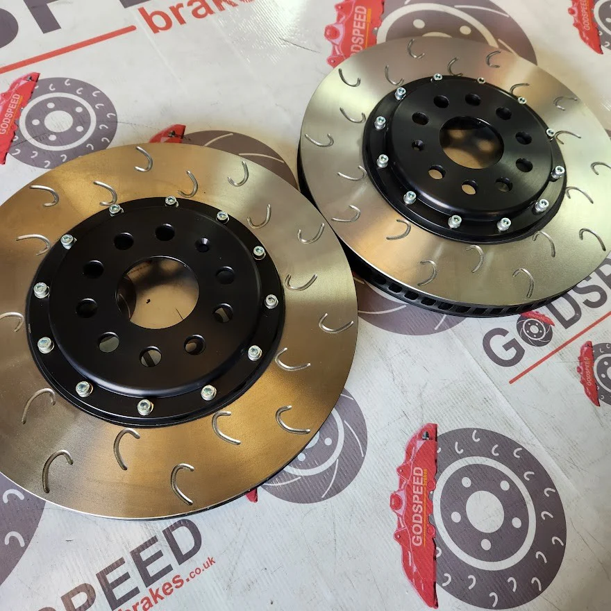 VW Golf 7/7.5R/vRS/Cupra/S3 MQB Front 2 Piece Discs and Bells
