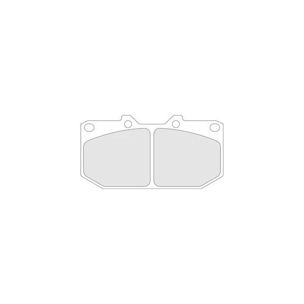 Subaru Impreza 4 Pot Front CL RC5+ Pads - Image 2