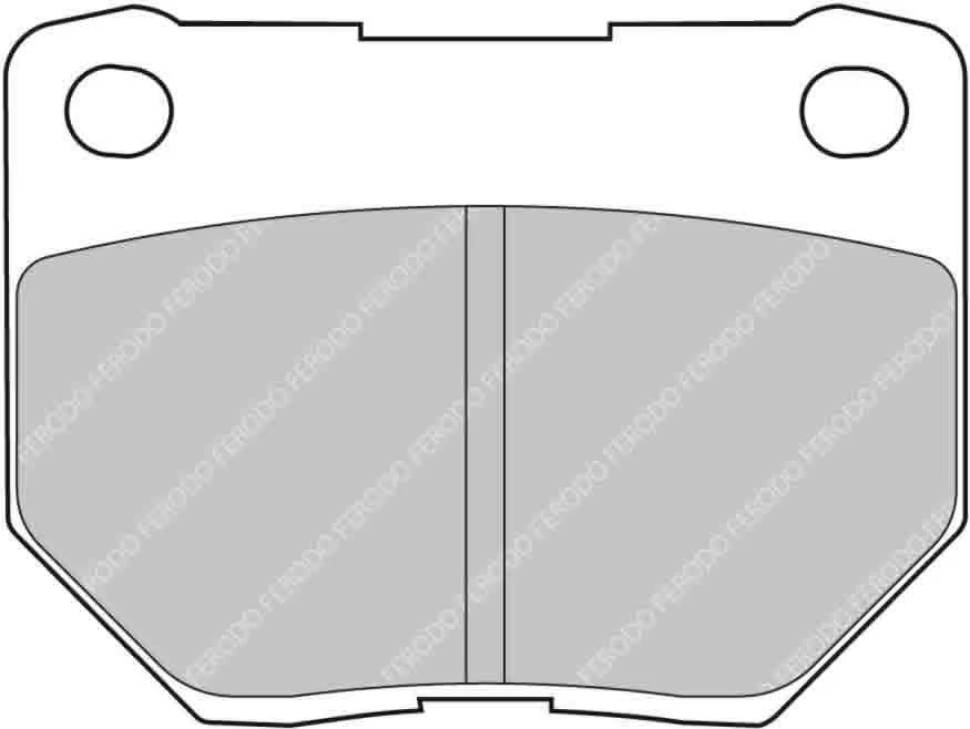 Subaru Impreza WRX 2 Pot Rear EBC RP-X Pads - Image 2