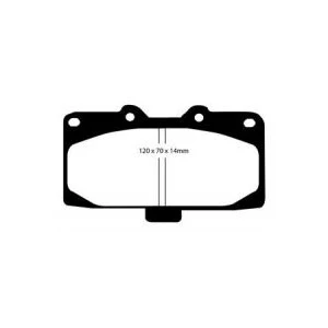 Subaru Kevlar Impreza 4 Pot Front Pads