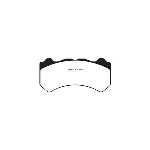 Nissan GTR Front Ferodo DS2500 Brake Pads - Image 3