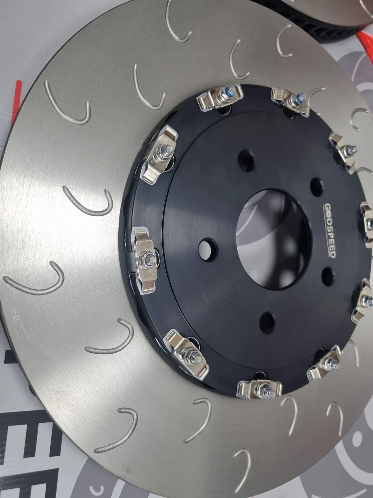 Mitsubishi Evo X Front 2 Piece Discs and Bells - Image 2