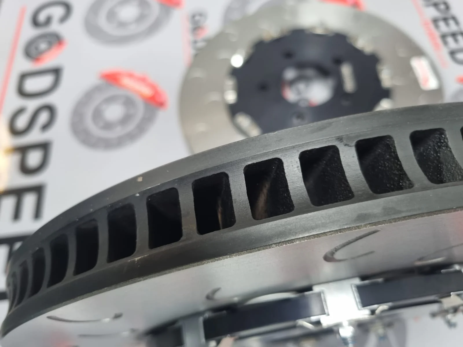 Mitsubishi Evo X Front 2 Piece Discs and Bells - Image 3