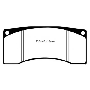 Subaru Prodrive Alcon Front Bluestuff NDX Pads