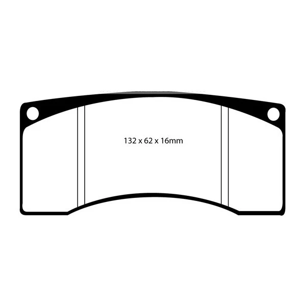 Subaru Prodrive Alcon Front CL RC5+ Pads - Image 2