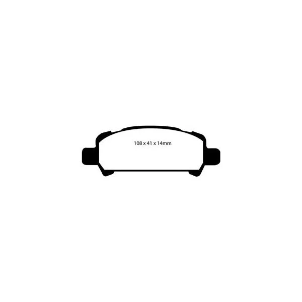 Subaru Rear Orangestuff Pads Lug Type
