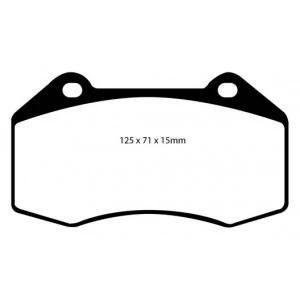 Renault Clio 3 RS / Megane 2 RS Front Ferodo DS2500 Pads